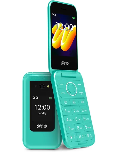 SPC Wild Cool Verde Teléfono Básico 4G para Desconexión Digital y Primera Conexión