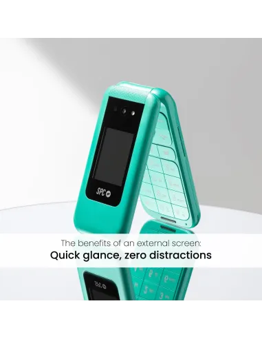 SPC Wild Cool Verde móvil 4G básico radio FM Bluetooth
