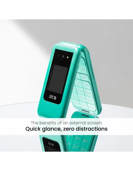 SPC Wild Cool Verde móvil 4G básico radio FM Bluetooth
