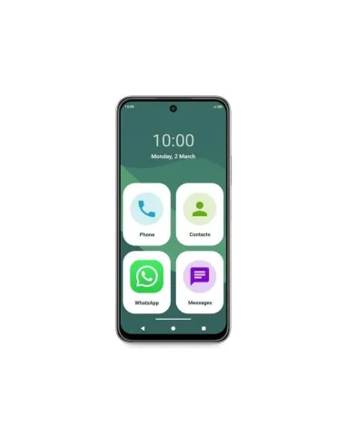 Smartphone SPC Zeus 2 Elite 4G 8GB 128GB Plata SPC Care SOS