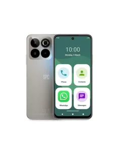 SPC Zeus 2 Elite 4G 8GB 128GB Plata 6.7" IPS HD+ 5000 mAh con Carga Rápida