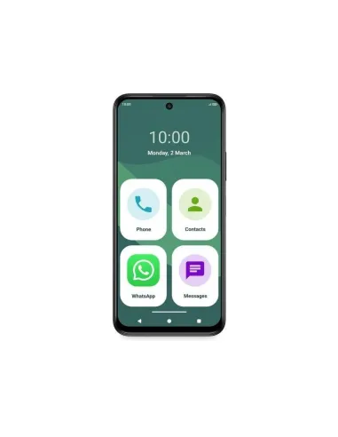 SPC Zeus 2 Elite 4G 8GB 128GB Negro 6.7 NFC y botón SOS inteligente