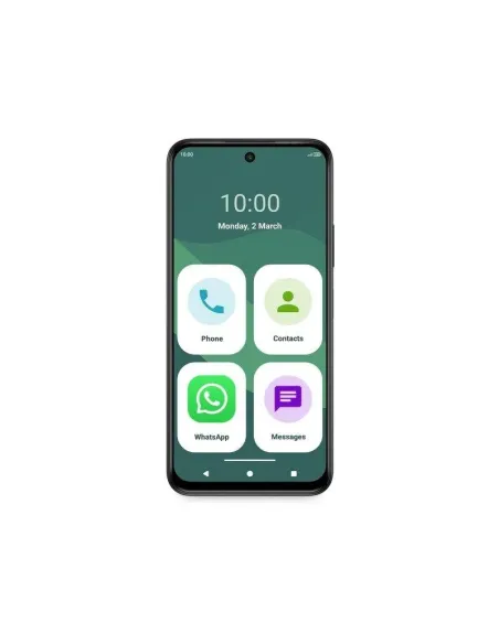 SPC Zeus 2 Elite 4G 8GB 128GB Negro 6.7 NFC y botón SOS inteligente
