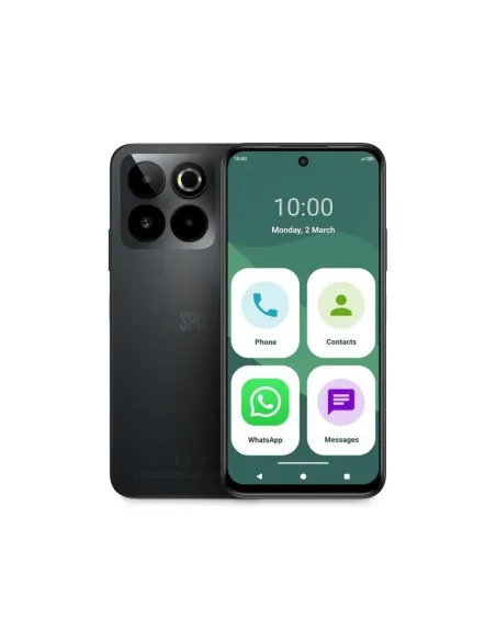 Móvil SPC Zeus 2 Elite 4G 8GB 128GB Negro con SPC Care 1 año