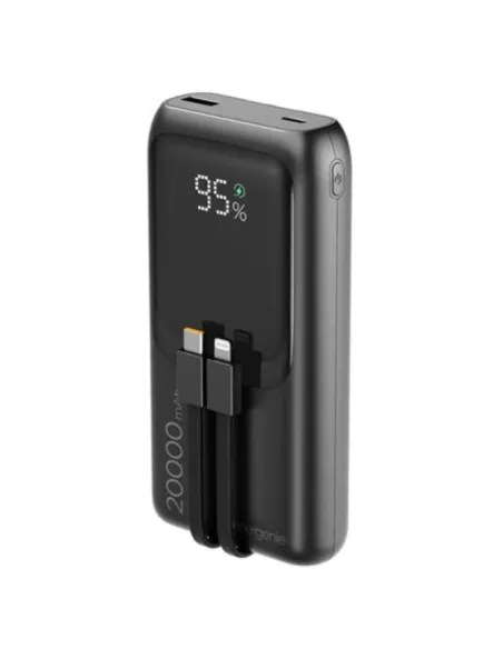 Gembird PB20-PD20-LCD-01 Powerbank con Pantalla LCD 20W 20000 mAh y 2x USB-A con QC 3.0