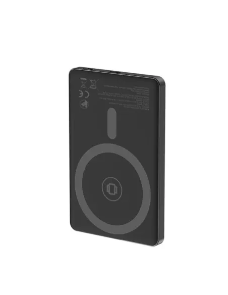 Gembird PB05-WPC15M-LCD-01 Powerbank Magnética Inalámbrica 15W de 5000mAh con Pantalla LCD