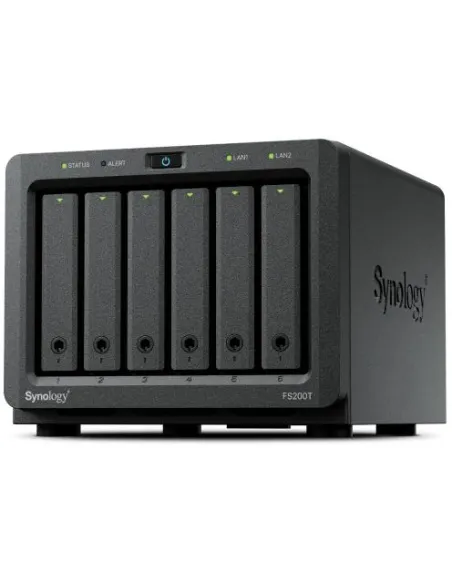 Synology FlashStation FS200T Intel Celeron J4125/4GB DDR4 6 Bahías SSD SATA 2.5"