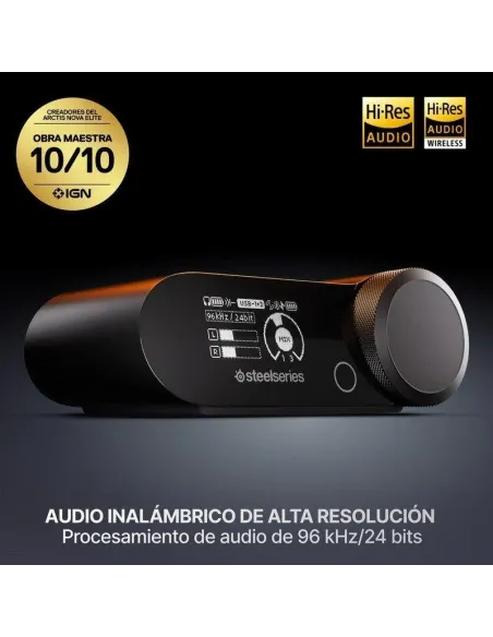 SteelSeries Arctis Nova Pro Omni negro auriculares GameHub