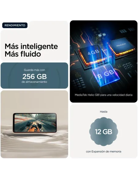 Motorola Moto G06 Power 4GB 256GB Tapestry Azul 7000mAh