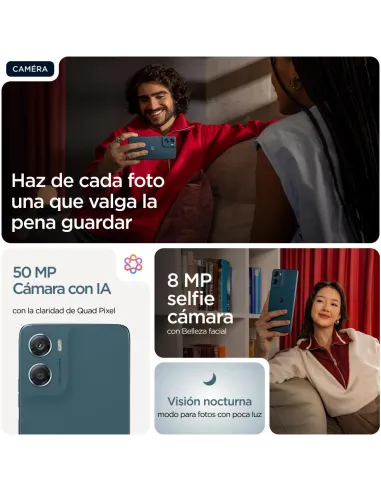 Motorola Moto G06 Power 4G 8GB 256GB Azul 7000mAh 120Hz