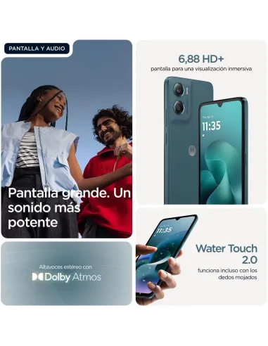 Motorola Moto G06 Power 4G 8GB 256GB Azul 7000mAh 120Hz