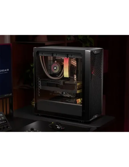 Torre Corsair 3200D RS ARGB negra: mid-tower ATX ARGB