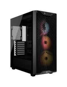Corsair 3200D RS ARGB Negra Caja ATX Vidrio Templado 3 Ventiladores RGB-CAJA64762