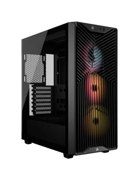 Corsair 3200D RS ARGB Negra Caja ATX Vidrio Templado 3 Ventiladores RGB
