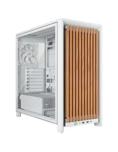Corsair FRAME 4000D Wood RS Blanco roble modular 4 ventiladores PWM-CAJA64768