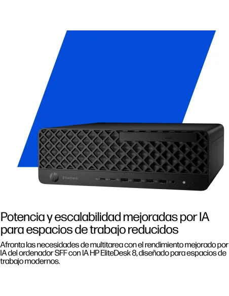 Mini PC HP EliteDesk 8 SFF G1i D04RPET con W11 Pro
