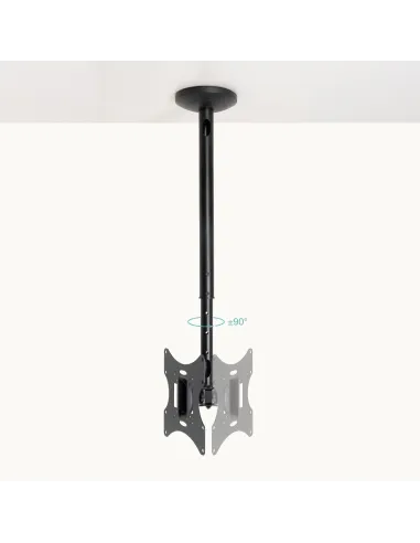 TooQ LPCE2301TSLI-B soporte de techo para TV 23"-42" Negro