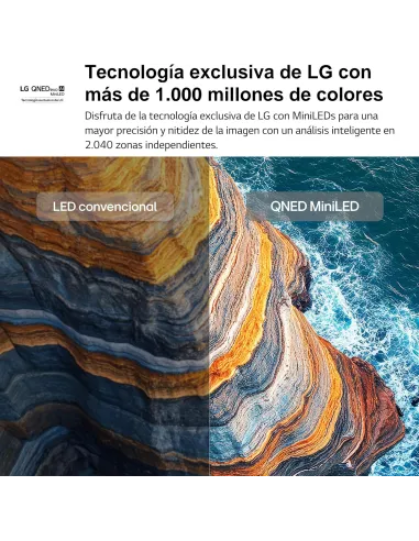 TV LG QNED AI MiniLED 50QNED70B6C 50" 4K webOS eARC TV HDR