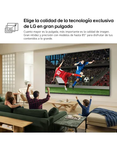 TV LG QNED AI MiniLED 50QNED70B6C 50" 4K webOS eARC TV HDR