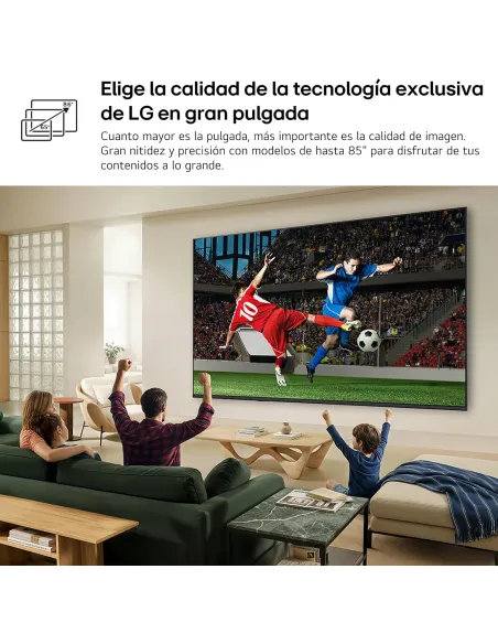 Televisor LG QNED AI MiniLED 55QNED70B6C 55" 4K webOS eARC