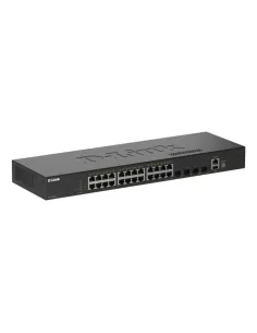 D-Link DGS-1530-28SC/E Switch 24 puertos Gigabit Ethernet y 4 SFP+ Apilable-NSWSAR0517
