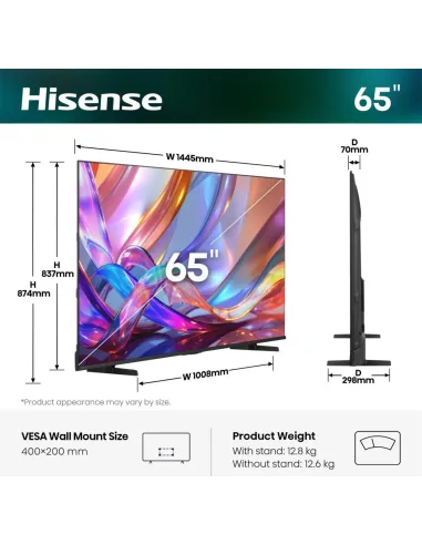 Televisor Hisense 65E79S QLED 65 pulgadas 4K VIDAA HDR10+