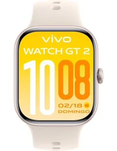 Vivo Watch GT2 Blanco Reloj Inteligente con batería de 25 días Pantalla de 2.07" NFC y GPS-AATWAB0671