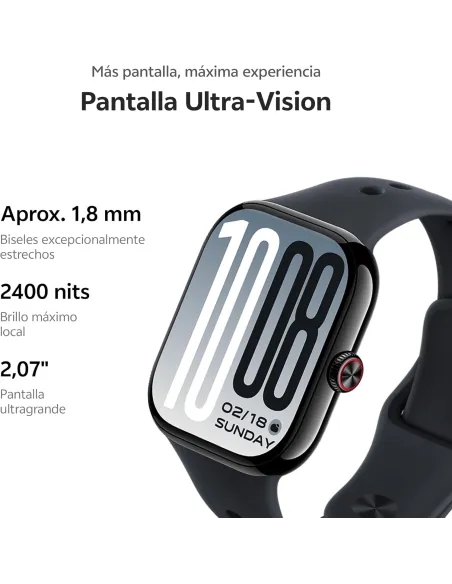 Smartwatch Vivo Watch GT2 Negro con 25 días autonomía