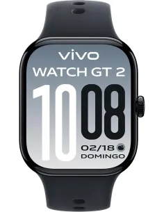 Vivo Watch GT2 Negro Reloj Inteligente con batería de 25 días Pantalla de 2.07" NFC y GPS-AATWAB0672