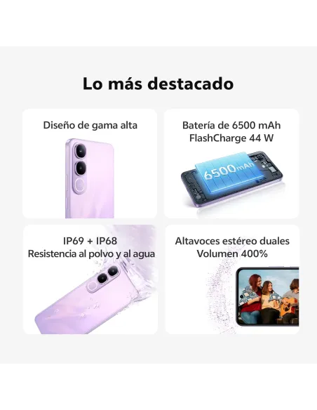 Smartphone  Vivo Y21D 4G 4GB 128GB Verde IP68/IP69 6500 mAh