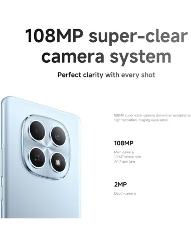 Smartphone Xiaomi Redmi Note 15 4G 6GB 128GB Violeta 6.77"