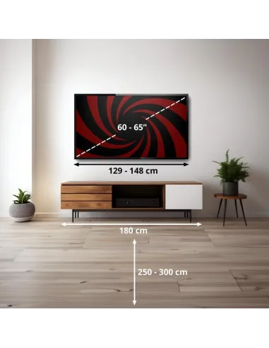 Televisor LG QNED 65QNED72B6B Mini LED 65 pulgadas 4K webOS