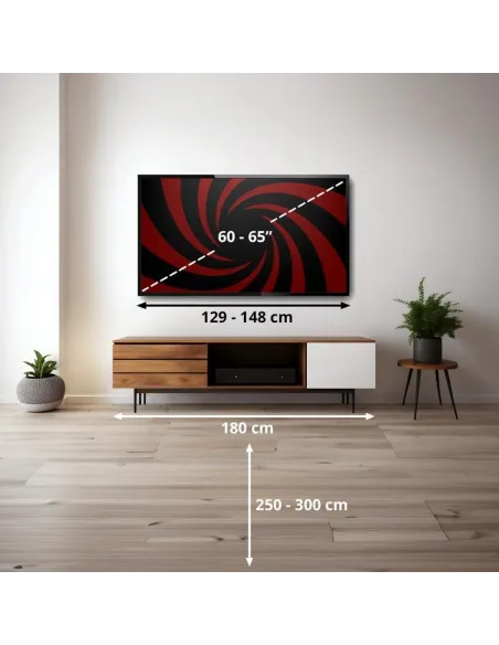 Televisor LG QNED 65QNED72B6B Mini LED 65 pulgadas 4K webOS