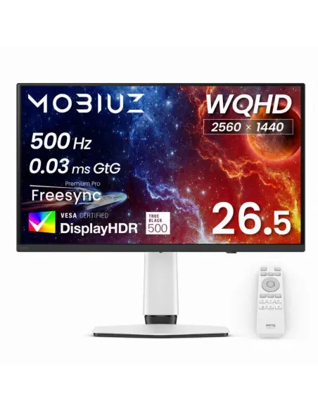 BenQ MOBIUZ EX271QZ 27 QHD 500Hz OLED Ajuste de altura
