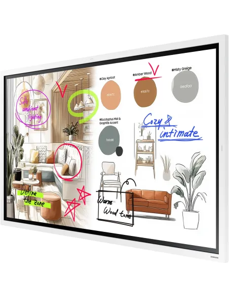 Samsung Flip WM55F 55" 4K pizarra táctil IR Tizen para 12/7