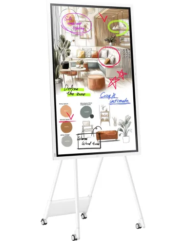 Samsung Flip WM55F 55" 4K pizarra táctil IR Tizen para 12/7