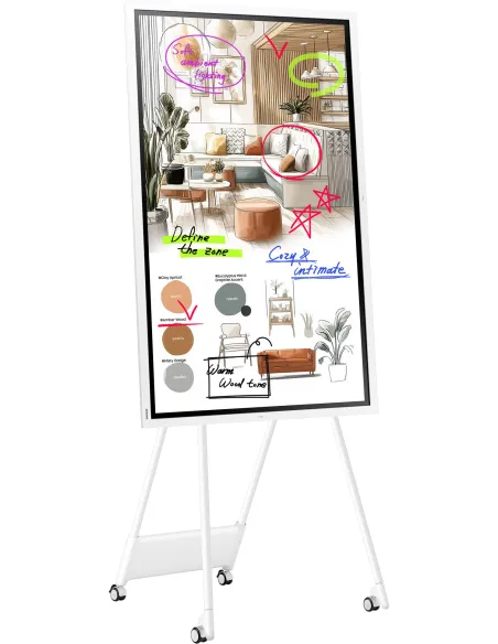 Samsung Flip WM55F 55" 4K pizarra táctil IR Tizen para 12/7