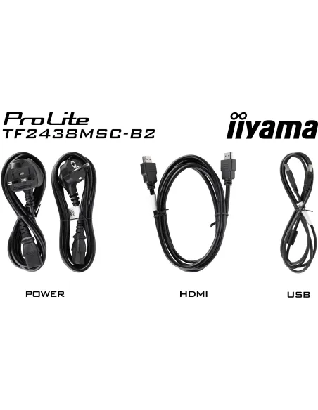 iiyama ProLite TF2438MSC-B2 23,8" táctil 120Hz PCAP+ para TPV