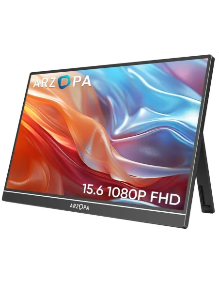 Arzopa A1 monitor portátil Ligero 15,6" FHD IPS USB-C gris