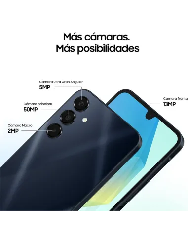 Samsung Galaxy A16 LTE 128GB/4GB gris móvil IP54