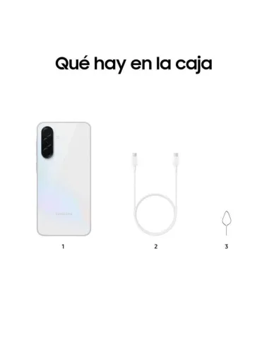 Samsung Galaxy A36 5G 6GB 128GB Blanco y protector pantalla