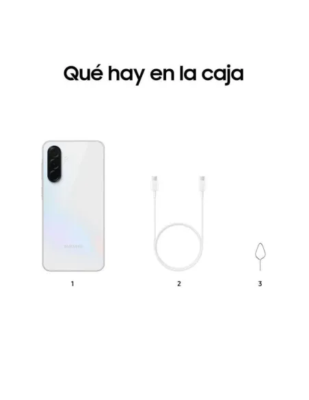 Samsung Galaxy A36 5G 6GB 128GB Blanco y protector pantalla