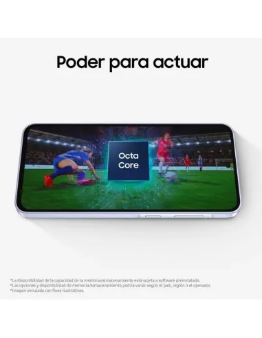 Samsung Galaxy A36 5G 6GB 128GB Blanco y protector pantalla