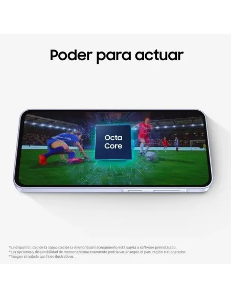 Samsung Galaxy A36 5G 6GB 128GB Blanco y protector pantalla