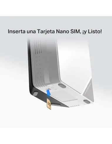 Mercusys MB520-5G (V1) router 5G Nano SIM Wi-Fi 6 2.5GbE