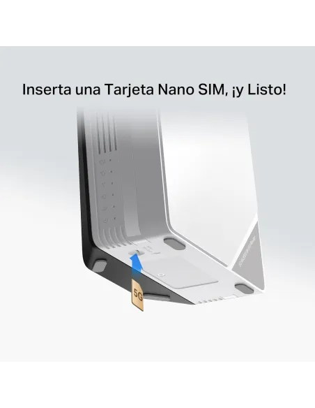Mercusys MB520-5G (V1) router 5G Nano SIM Wi-Fi 6 2.5GbE