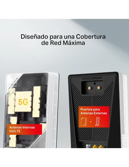 Mercusys MB520-5G (V1) router 5G Nano SIM Wi-Fi 6 2.5GbE