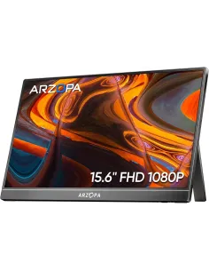 Arzopa A1 Monitor Portátil Ligero para Viajes de 15,6" Full HD IPS USB-C Gris-MONI65806