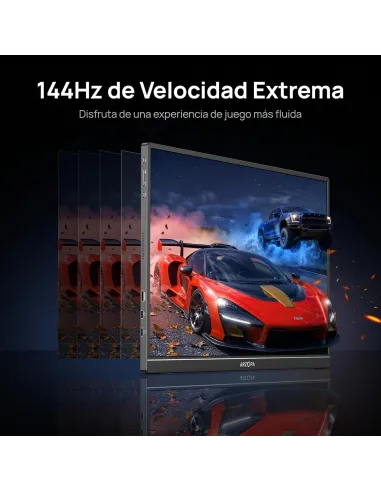 ARZOPA Z1FC monitor portátil 16,1" FHD 144Hz negro