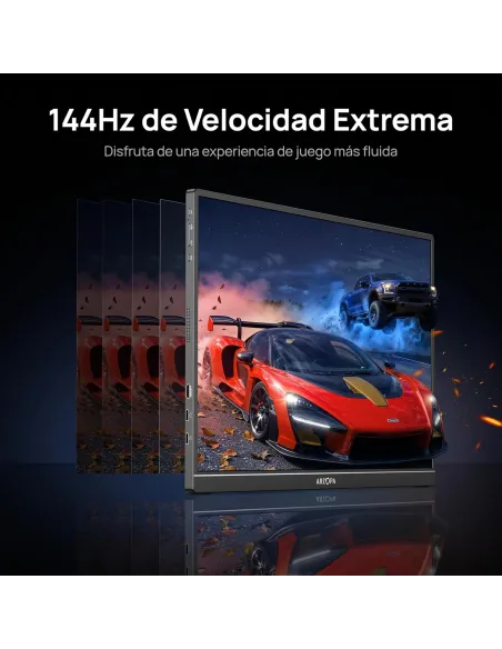 ARZOPA Z1FC monitor portátil 16,1" FHD 144Hz negro